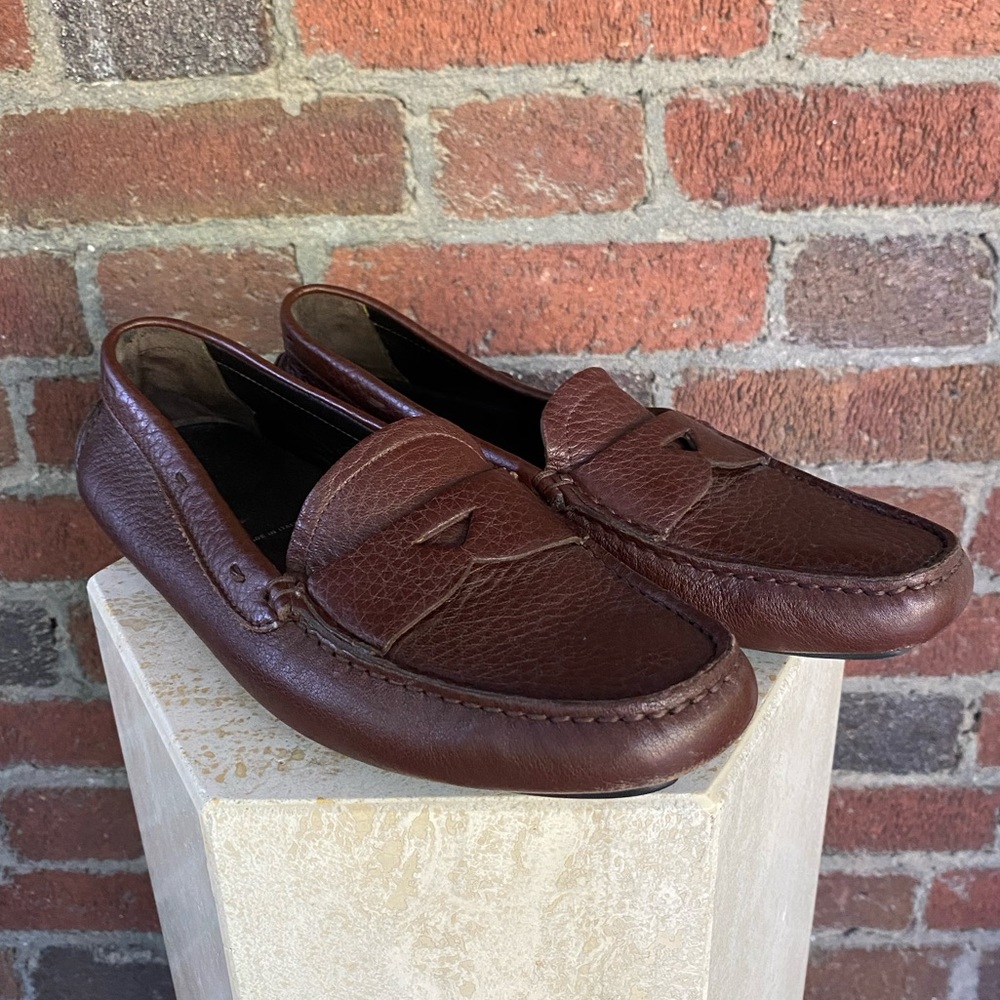 Brown Prada Loafers - Size 36.5